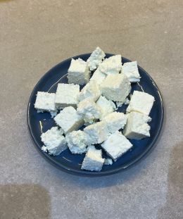 Homemade Paneer