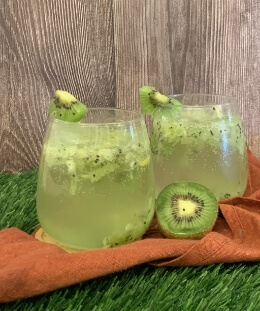 Kiwi Jalapeno Soda | Tangy Kiwi Sparkler | Fizzy Kiwi Jalapeno Mocktail | Summer Party Drink | Instant Kiwi Refreshment | Homemade Kiwi Cooler — recipe by Renu Dalal
