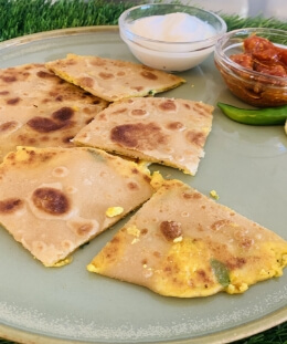 Paneer Paratha | Stuffed Paneer Flatbread | Indian Breakfast Paratha | High-Protein Vegetarian Paratha | Soft Paneer Roti | Kids Lunchbox Recipe — recipe by Renu Dalal