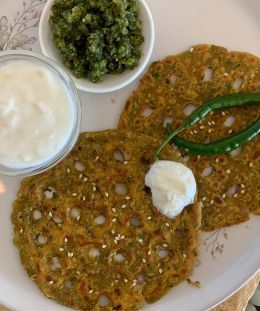 Thaali Peeth | Traditional Maharashtrian Multigrain Flatbread | Healthy & Nutritious | Easy Homemade Recipe | Wholesome Breakfast | Renu Dalal — recipe by Renu Dalal