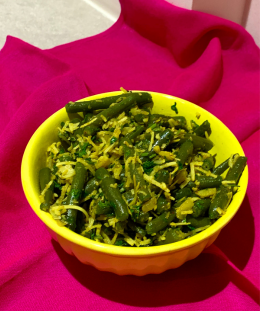 Masaledar French Beans | French Beans Stir Fry | Indian-Style French Beans | French Beans Sabzi — recipe by Renu Dalal