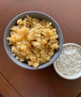 Sweet Poha Prasad | Sweetened Flattened Rice | Poha with Jaggery | Sweet Aval — recipe by Renu Dalal