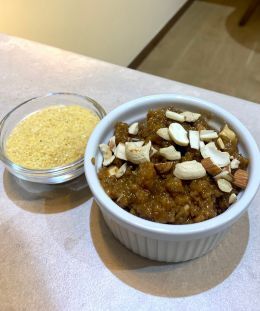 Lapsi | Broken Wheat Sweet | Traditional Gujarati Lapsi | Fada Sheera — recipe by Renu Dalal