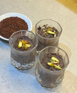 Nachni Pudding | Ragi Pudding | Healthy Nachni Dessert | Finger Millet Pudding — recipe by Renu Dalal