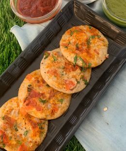 Banyard Millet Uttapam | Healthy Millet Uttapam | Nutritious Indian Breakfast | Gluten-Free Millet Pancake | Easy Banyard Millet Recipe | Renu Dalal — recipe by Renu Dalal