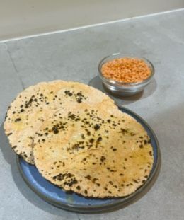 Masoor Dal Roti | Red Lentil Flour Roti | Gluten-Free Masoor Dal Flatbread | Protein-Packed Indian Roti — recipe by Renu Dalal