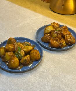 Aloo 65 | Potato 65 | Spicy Aloo Fry | Crispy Aloo 65 — recipe by Renu Dalal
