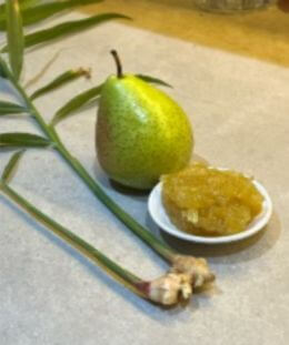 Pear Ginger Jam | Homemade Pear Ginger Jam | Spiced Pear Jam | Easy Pear and Ginger Preserve — recipe by Renu Dalal
