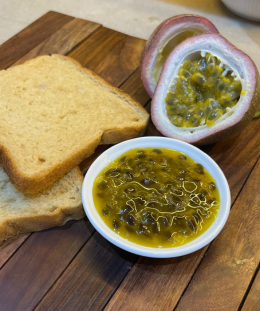 Homemade Passionfruit Jam | Fresh Passionfruit Preserve | Tropical Passionfruit Spread | Easy Passionfruit Jam Recipe — recipe by Renu Dalal