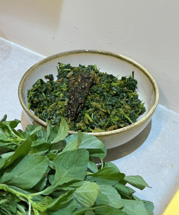 Tandalja Bhaji | Amaranth Leaves Sabzi | Lal Saag Recipe | Healthy Leafy Greens — recipe by Renu Dalal