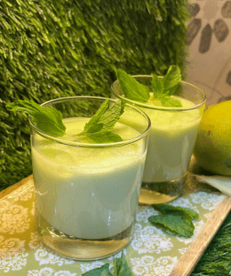 Raw Mango Kanji | Aam Kanji Drink | Fermented Raw Mango Drink | Traditional Summer Kanji