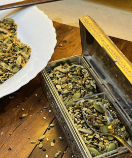 Homemade Mukhwaas | Traditional Indian Mouth Freshener | Fennel Seed Mukhwaas | Digestive Seed Mix — recipe by Renu Dalal