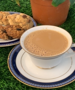 Roasted Chai | Spiced Indian Tea | Homemade Masala Chai — recipe by Renu Dalal